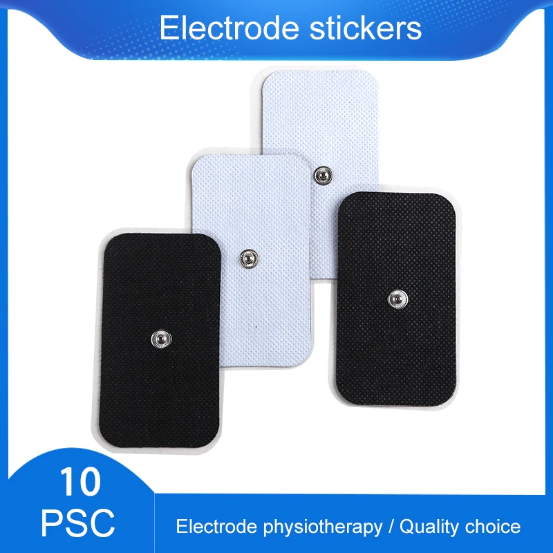 10PCS Physiotherapy Tens Electrode Pads  Physiotherapeutic Patches Replacement Tens Massagers Machine Massage Patches