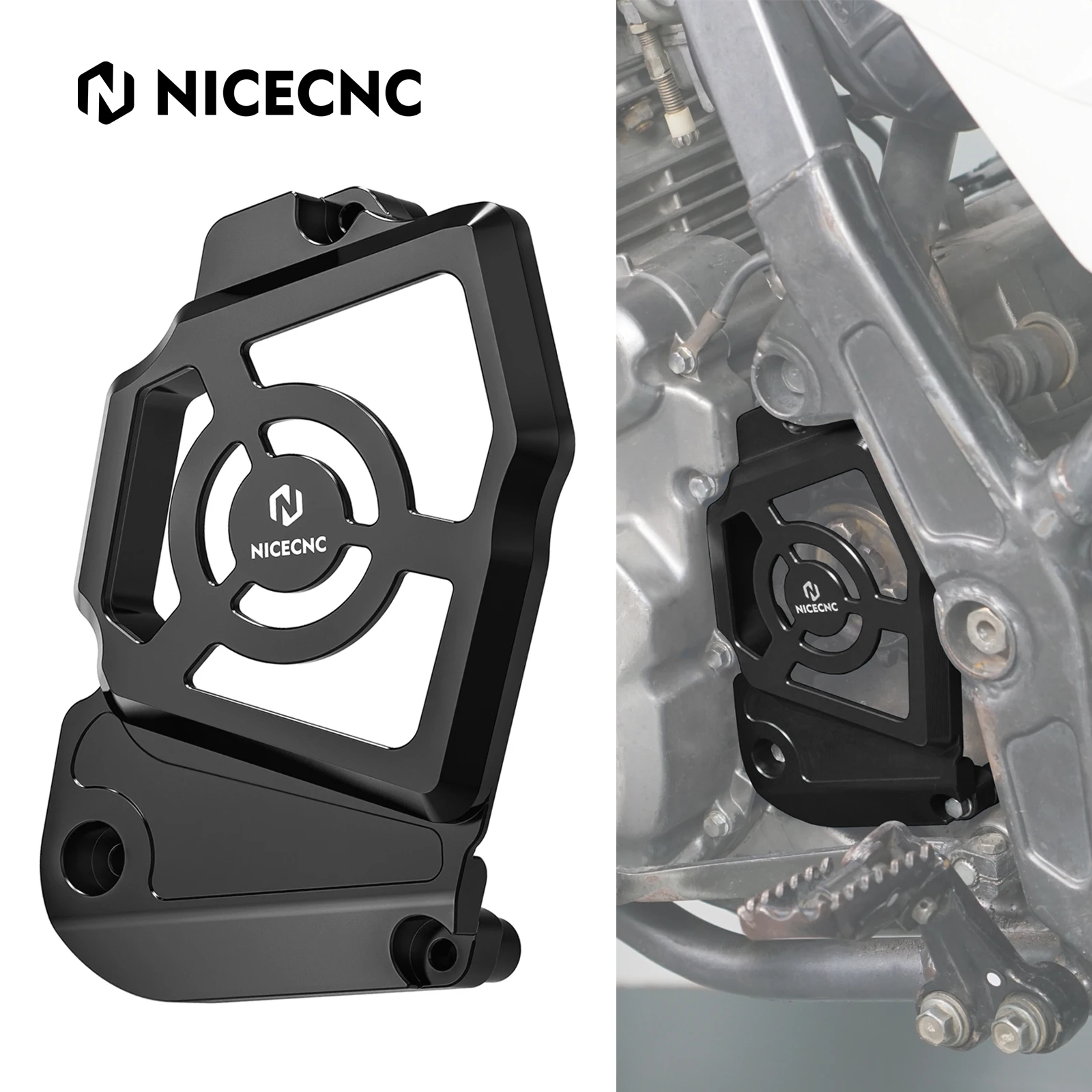 

For 1996-2023 2024 Suzuki DR650 S SE DR650S/SE DR650S DR650SE Front Sprocket Guard Cover Aluminum Sprocket Chain Protector Cover