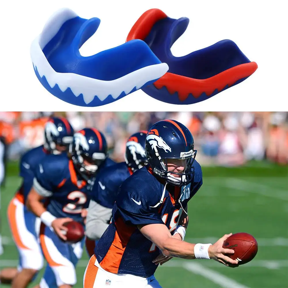 Sport Mouth Guard Teeth Protector Kids Adults Mouthguard Tooth Brace Basketball Rugby Boxing Karate Appliance Trainer