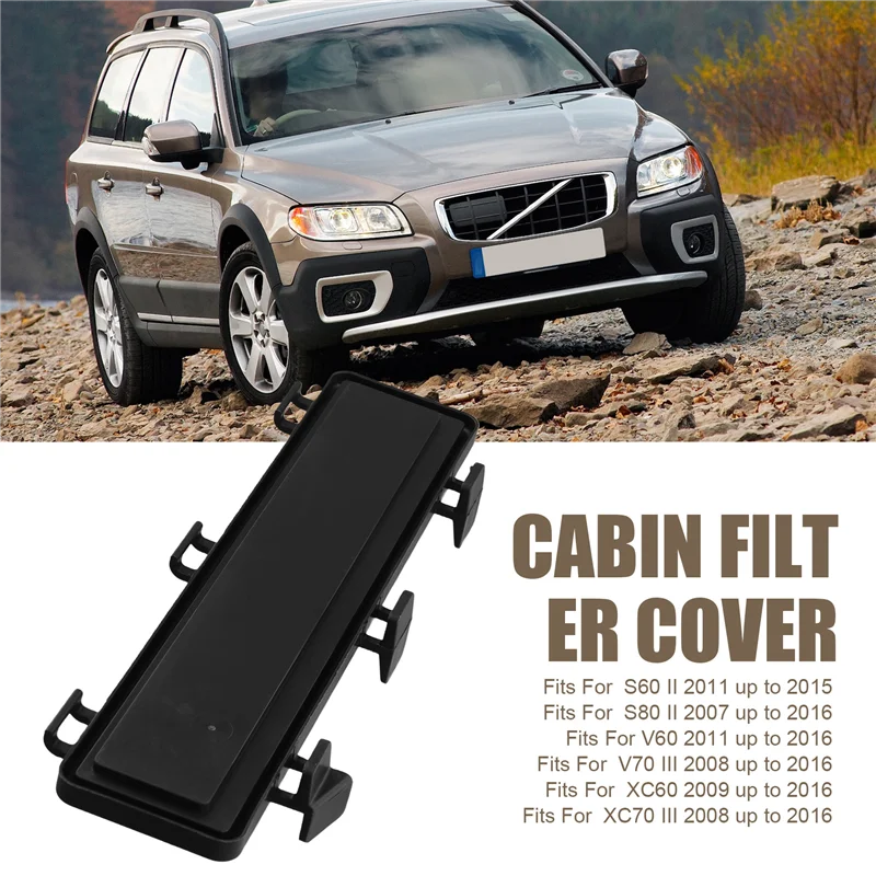 

A03Z-Air Conditioning Filter Cover AC Carbon Box Shell For Volvo S80 V70 XC70 XC60 S60 30767026