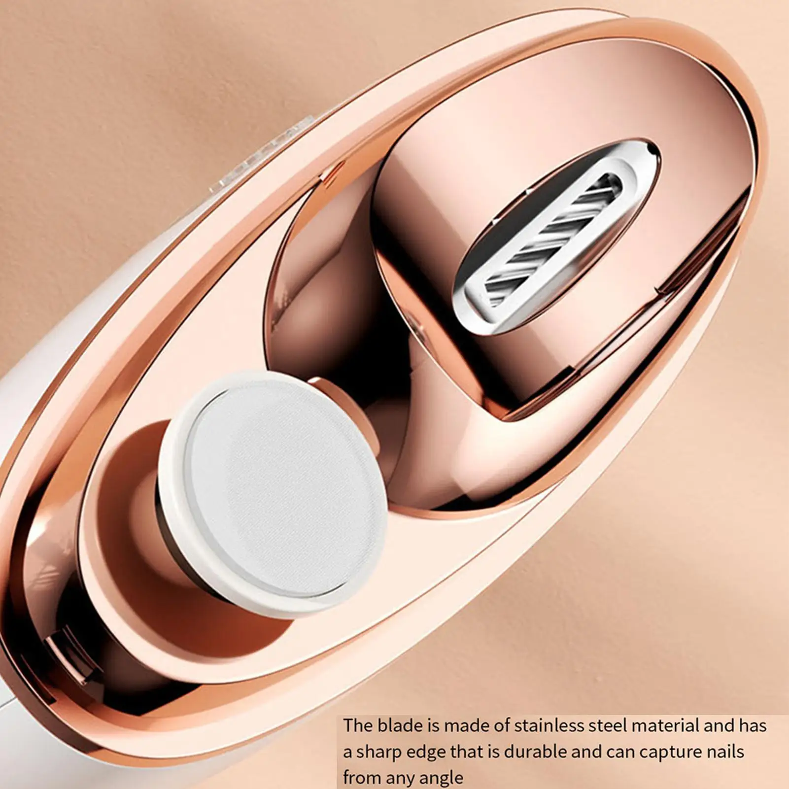 

Электрическая машинка для стрижки ногтей с 3 скоростями, LED-подсветкой, контейнером для обрезков, умный триммер для ногтей для детей, взрослых, мужчин, женщин, пожилых людей, для домашнего использования