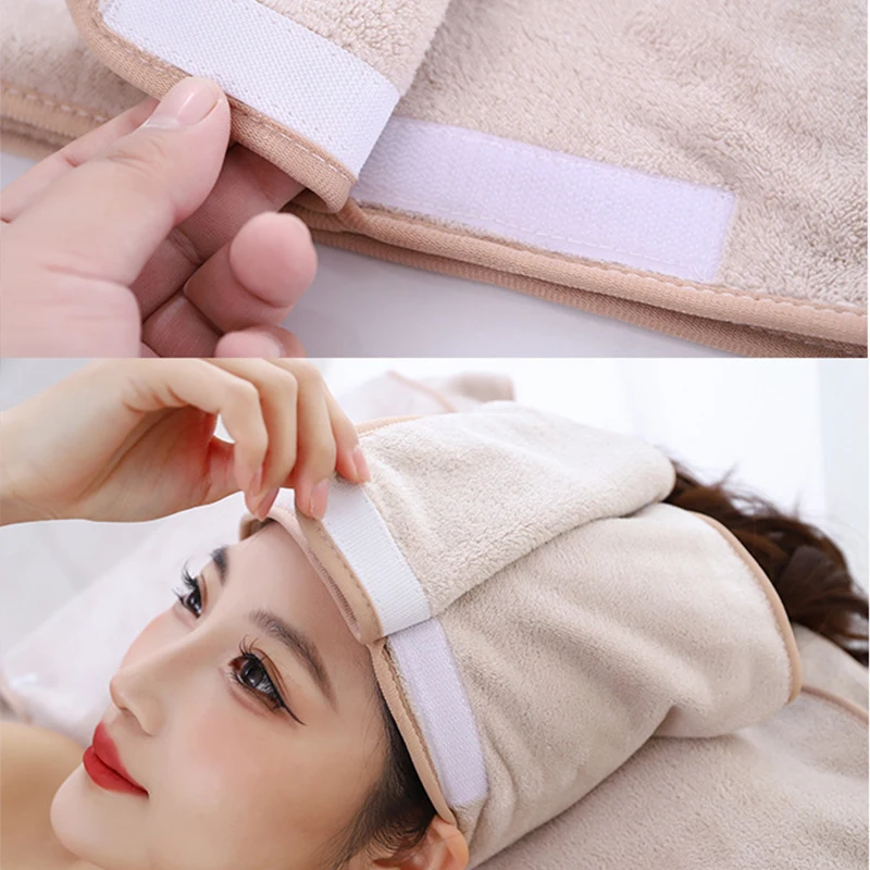 Reusable Eyelash Extension Headband Hat Soft Lash Pillow Towel Grafted False Lashes Salon Hair Caps Spa Makeup Tool Accessories