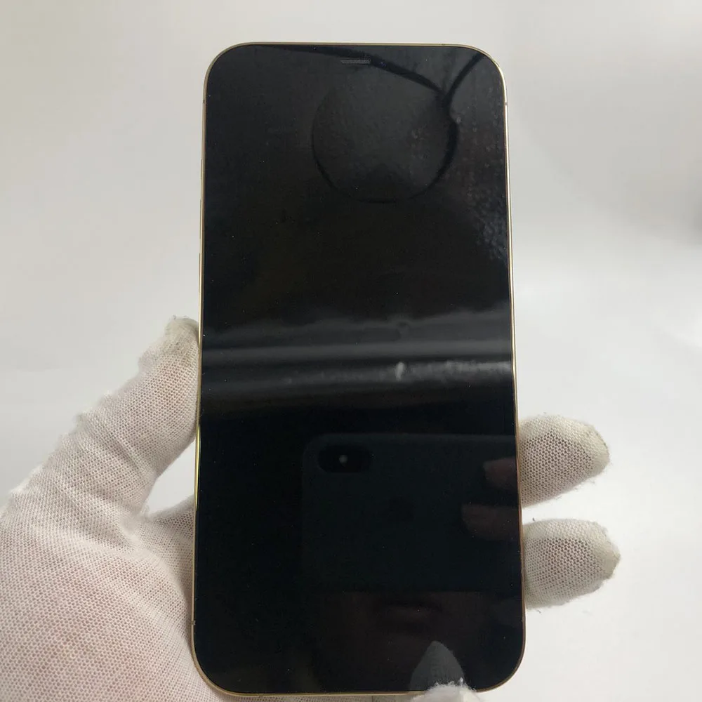 هاتف Apple iPhone 12 Pro Max 6GBRAM 128/256GB ROM 6.7 بوصة معرف الوجه NFC Super Retina XDR OLED شحن سريع 5G هاتف محمول