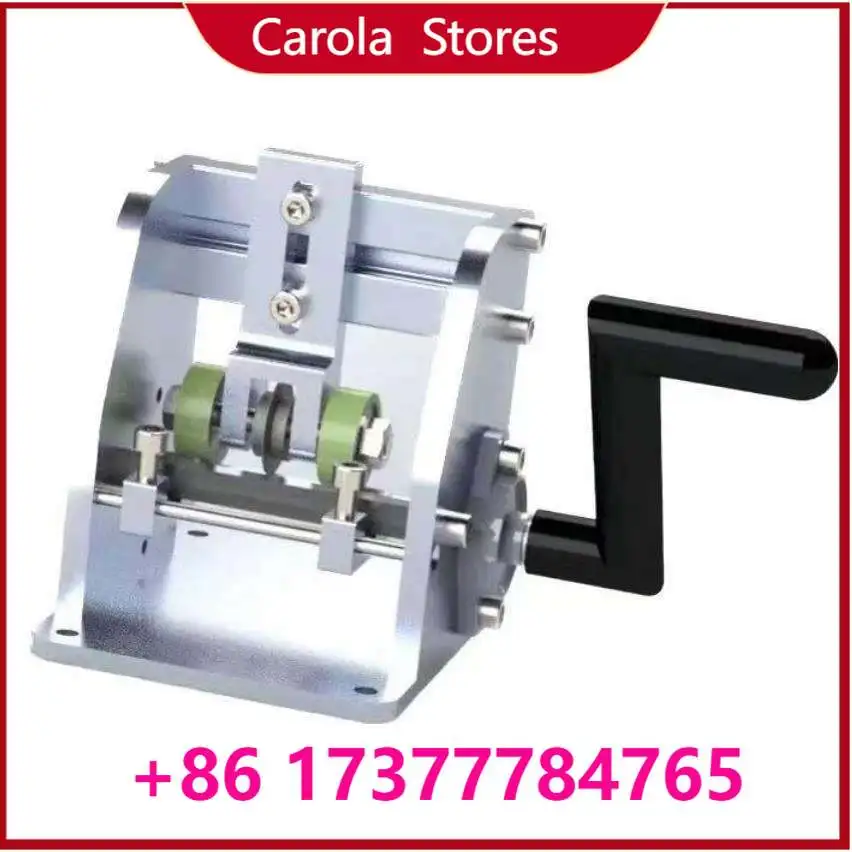 Portable Manual Edge Band Splitting Machine 50/70mm, Micro Edge Banding Slitting Cutting Tool for PVC Wood Veneer Edge Strip