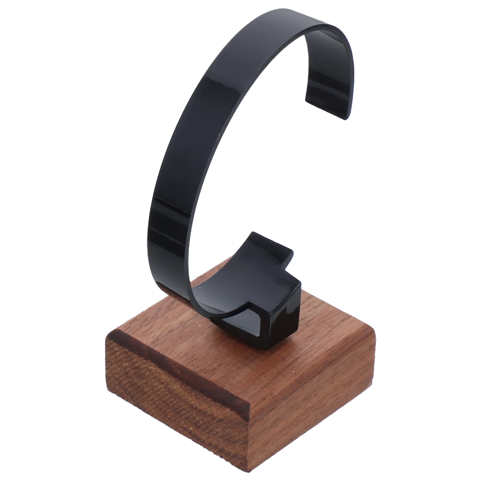

Wood Watch Display Stand for Wrist Watches Storage Solid Wood Jewelry Rack Scratch Protection Elegant Presentation