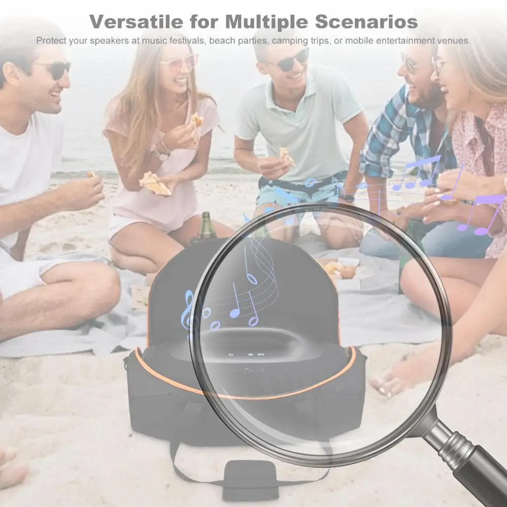 

Сумка-органайзер для JBL Boombox 4, портативная прозрачная сумка для динамика со съемным ремнем, чехол для хранения