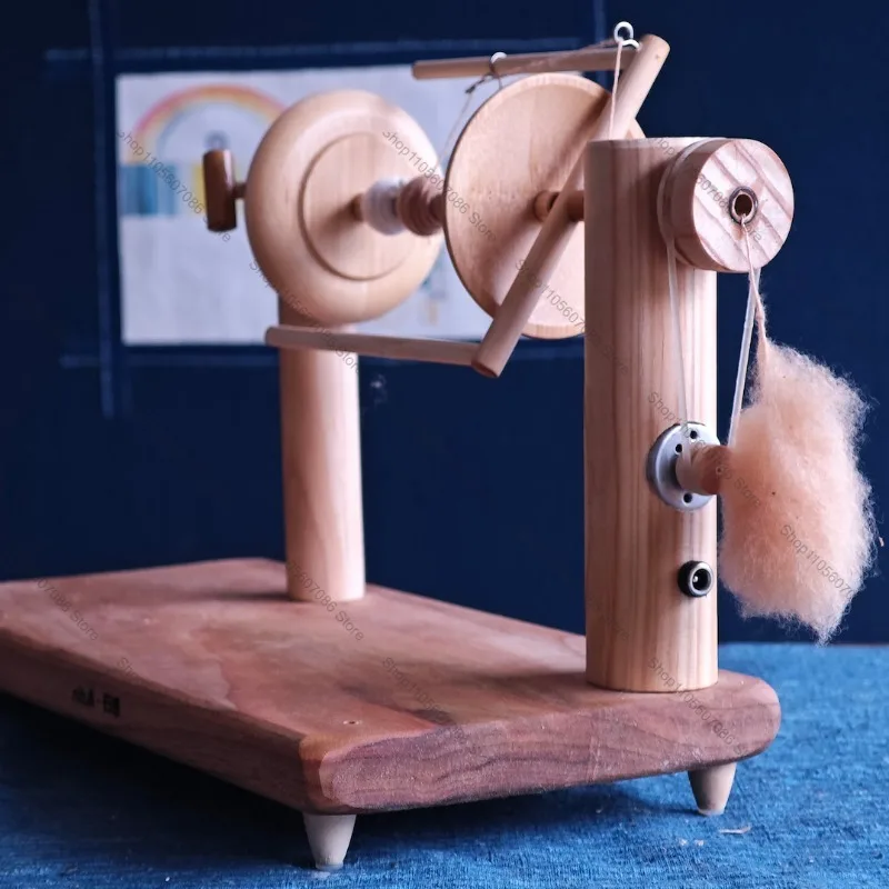 Electric Speed Regulating Spinning Machine, Cat and Dog Wool Cotton Spinning Machine
