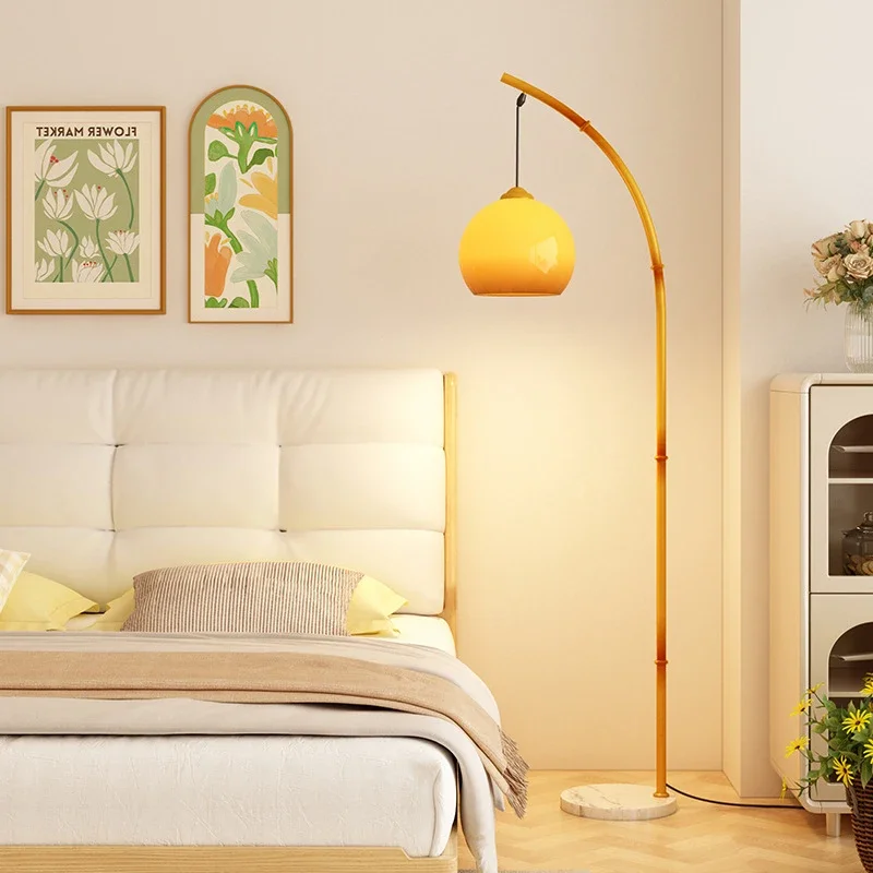 ABEL Nordic Floor Lamp Modern Family Iiving Room Bedroom Homestay Creativity  LED  Decorative Standing Light