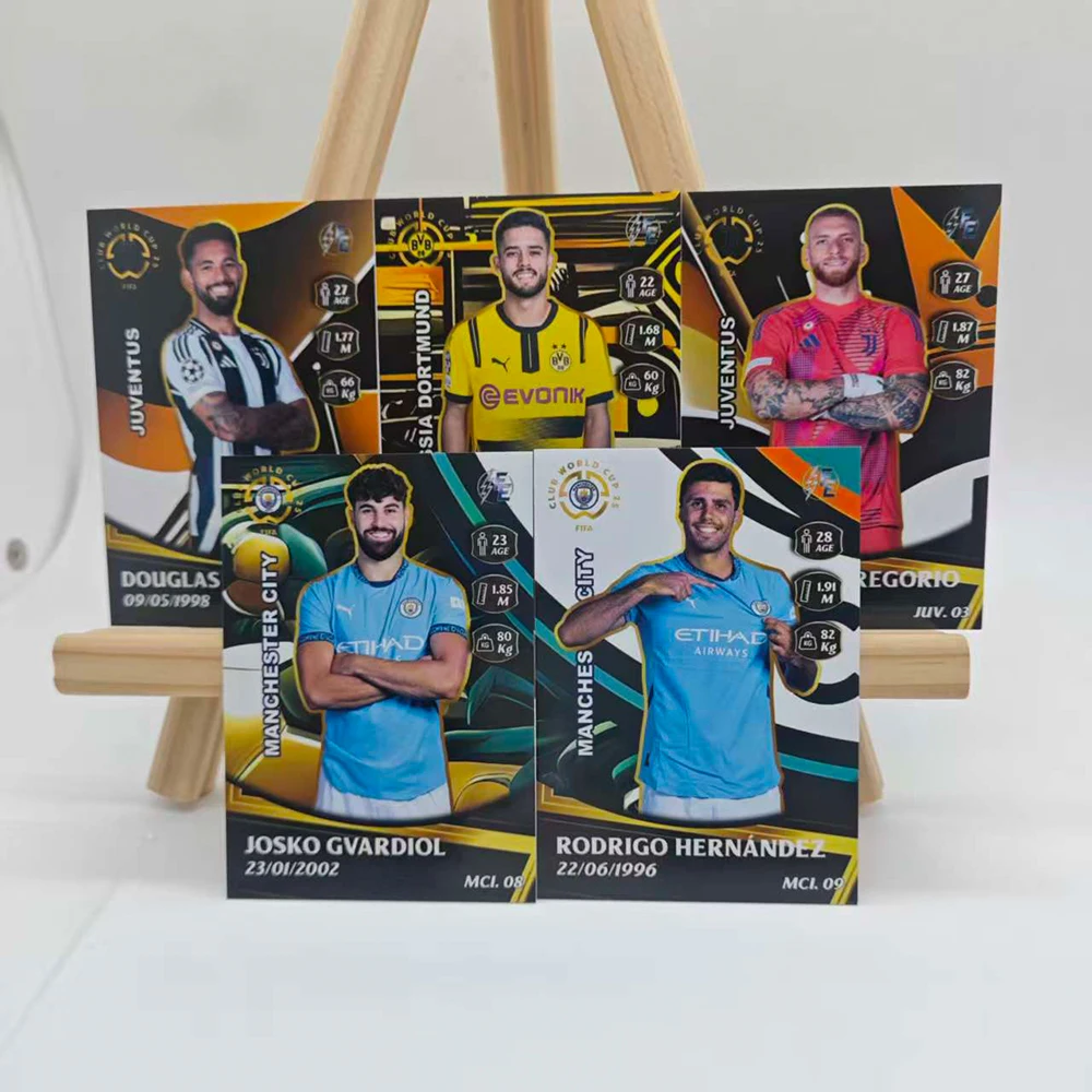 بانيني 2025 كأس العالم سيرجيو راموس أنجل دي ماريا هاري كين أرتثر كابرال بطاقة قابلة للجمع نسيج لامع هدايا المهرجان