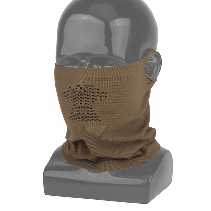 Tactical High Elasticity Breathable Balaclava Venom V1 Hat Half Face Mask for Paintball Motorcycle Cycling Fast Helmet Gear
