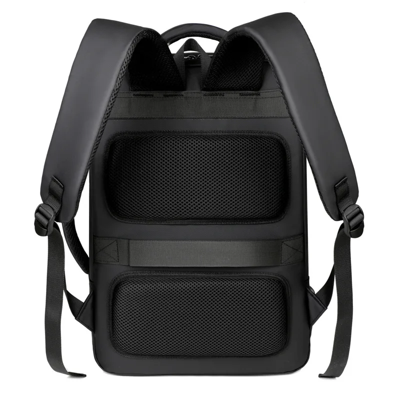 Men's Backpack Premium Shoulder Commuter School Bag Business Waterproof Computer Bag Fashion USB Travel Bag