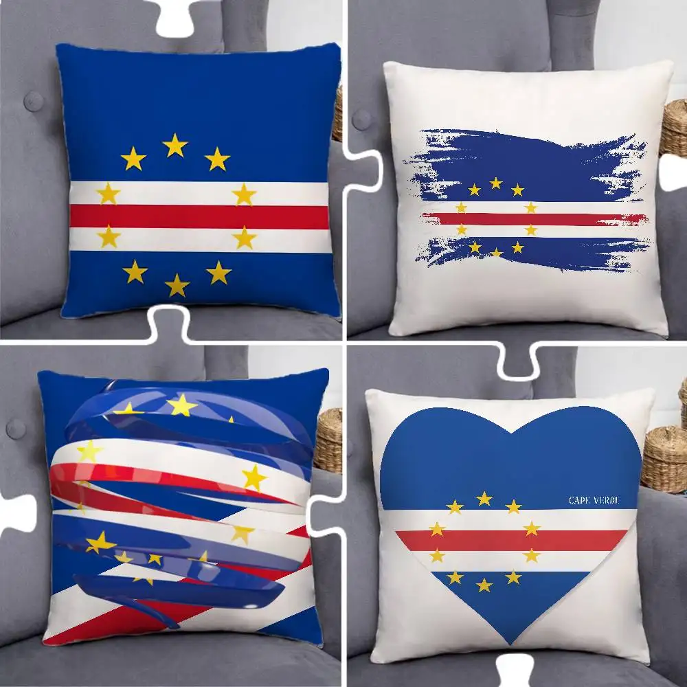 Cape Verde Art Pillow Case Pillowcase Home Sofa Cushions Car Cushions Pillowcover Office Pillowshell Pillow