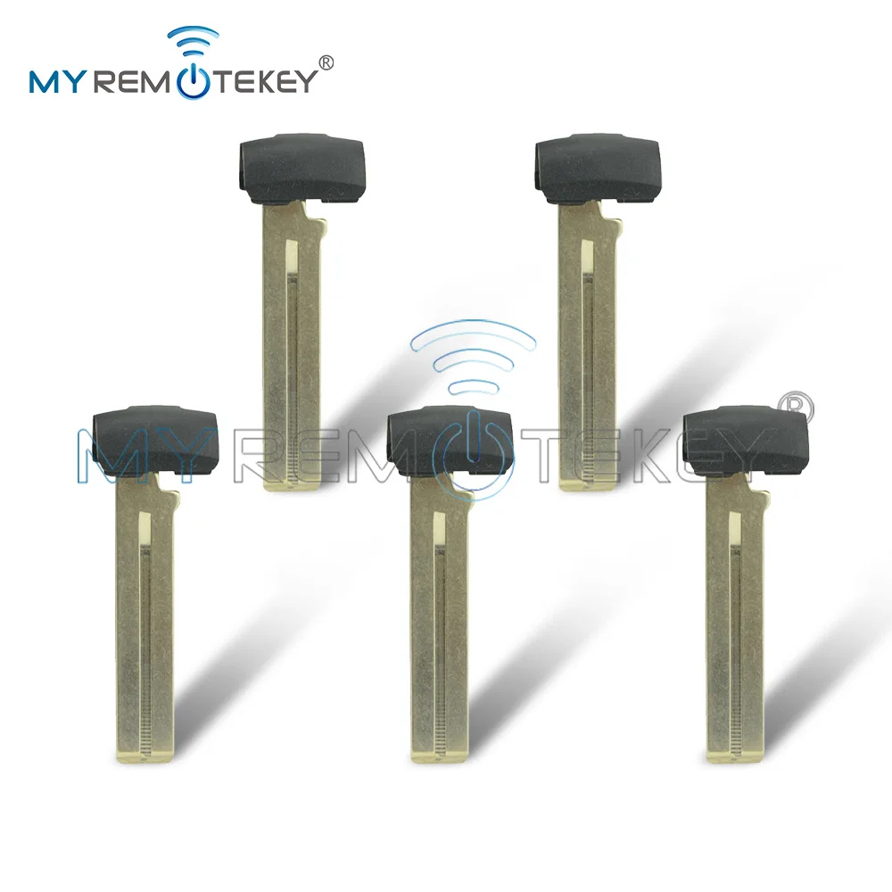 Remtekey 5pcs emergency key blade for Subaru Outback Legacy 2015 2016 smart insert key blade uncut HYQ14AHC