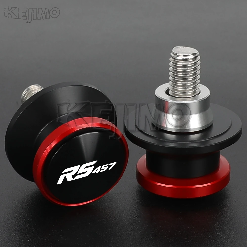 For Aprilia RS457 RS660 RSV4 RS 457 660 V4 Tuono 660 Tuareg660 RSV1000/R M6 Motorcycle Swingarm Spools Rear Stand Screws Slider