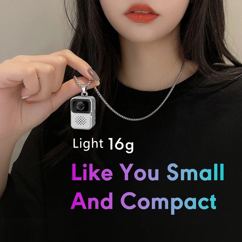 S130 Thumb Keychain Camera with 0.96inch Mini Action Camera Retro Support Memory Card 480P Very Small Camcorder Video Recorder