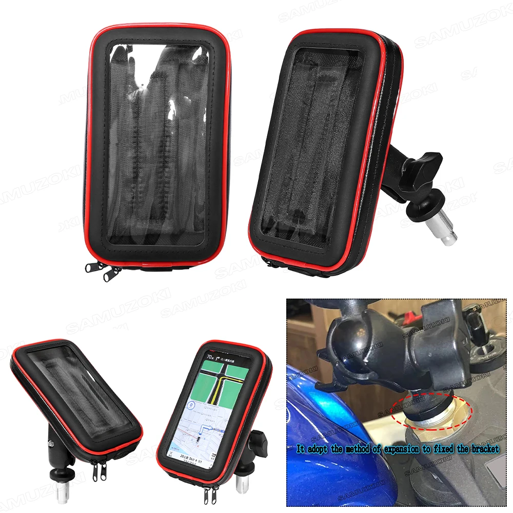 For BMW S1000RR HP4 2010 14 15 Navigation Phone Holder For Aprilia RSV4 Motorcycle Frame Bracket Support Stand