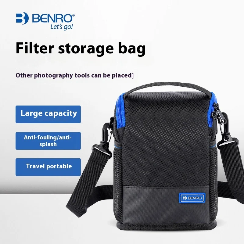 Benro FB100M2 FB150M2 Filter Bag Storage Filters Holder For FH100M2 FH150M2 Square Filter Holder Soft Nylon Bags 