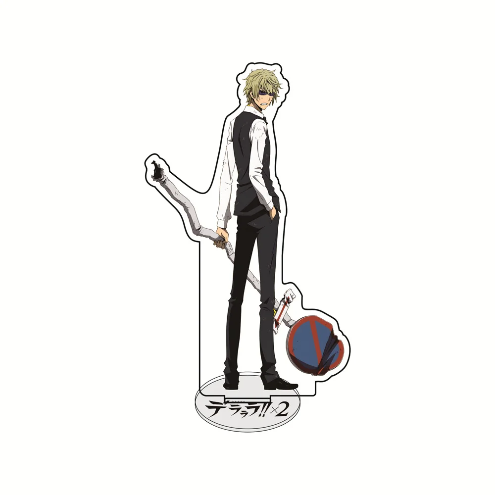 Anime Durarara!! 15cm Acrylic Stand Tabletop Decorations Accessories Decor Gifts Exquisite Products Jewelry Keychains