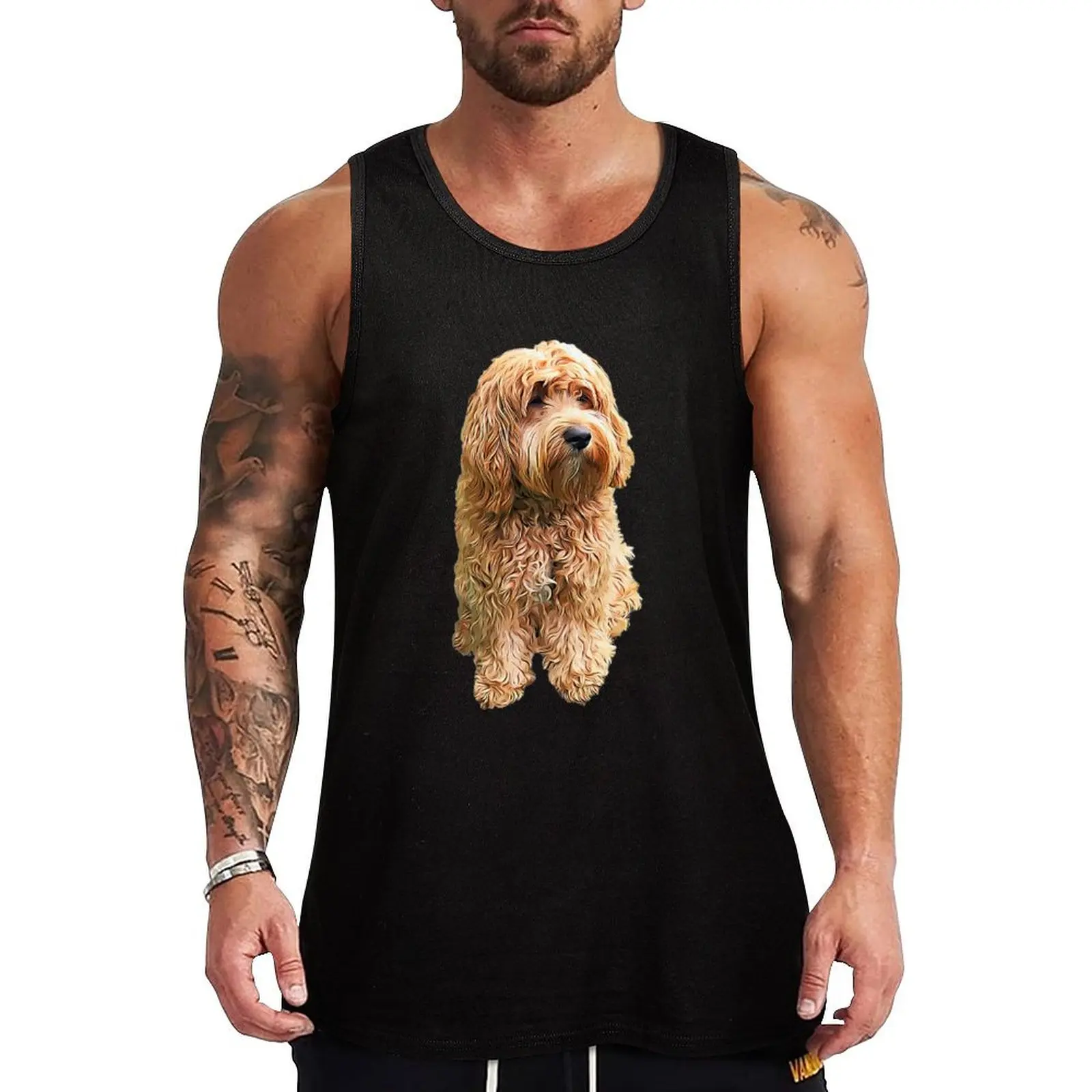 

Cockapoo Cockerpoo Oh So Stylish! Tank Top Gym wear gym t-shirts Men's summer t-shirt