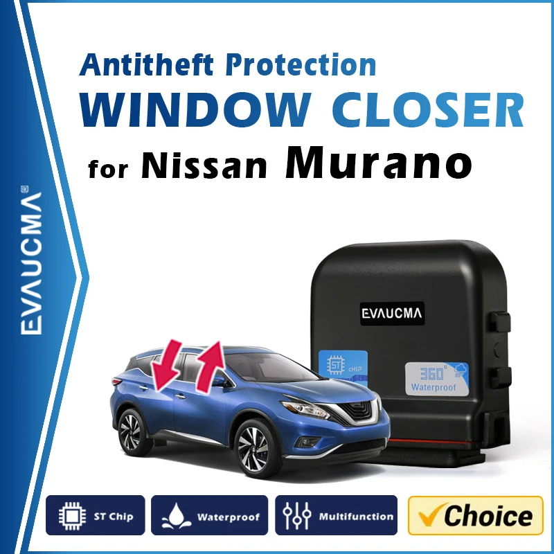 

For Nissan Murano Z51 Z52 Car Antitheft Protection Window Closer Lifter Kit Auto Power Window Close System Alarm Accessories