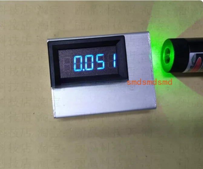 Pocket mini Laser Power Meter 200nm-2200nm Multiwavelength Laser Power Meter
