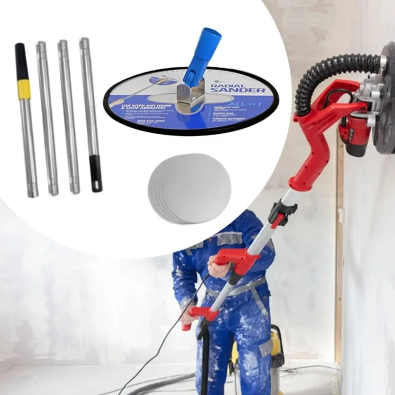 Gypsum sanding machine and disc sanding frame for wall and ceiling painting projects, durable and sturdy,