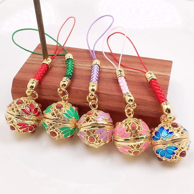 مدلاة علاج بالروائح العطرية للهاتف المحمول ، رنين المكسيك ، القصر ، المتصل القديم ، إكسسوارات متدلية ، موزع الزيت العطري ، المجوهرات #4