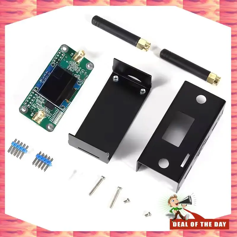 

24-Hour Delivery Duplex MMDVM_Hs_Dual_Hat Hotspot UHF VHF Built-In Antenna Support P25 DMR YSF For Raspberry Pi+ OLED+ Case