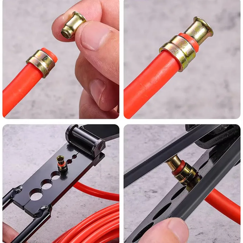 Special Tool for Yada Hoses, Nylon Tubes & Copper Pipes - Press-Type Riveting Pliers for Truck & Trailer Air Brake Hoses