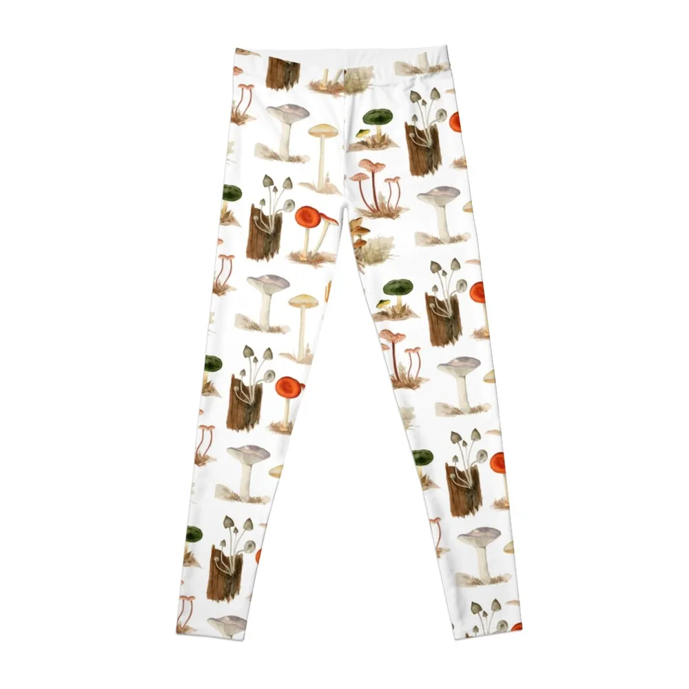 

Dorothy Noble Mushroom Pattern Leggings sports woman gym joggers for Womens Leggings