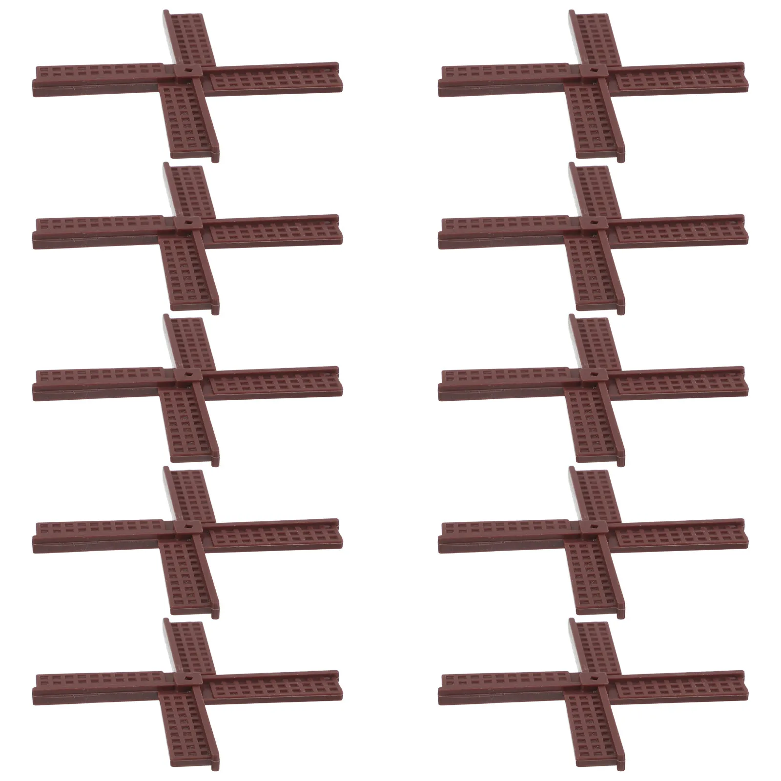 10Pcs Garden Windmill Fan Blades Mini Plastic Dutch Style Rotating Weather Resistant Outdoor Yard Decor Fan Blades