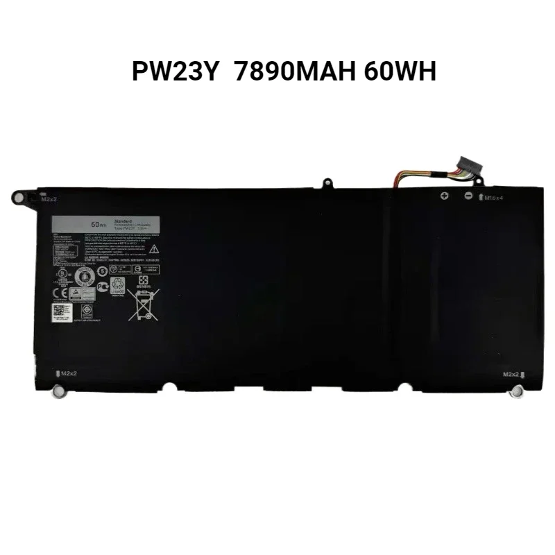 90V7W JHXPY JD25G 090V7W Laptop Battery For Dell XPS 13 9343 XPS13 9350 13D-9343 P54G 0N7T6 5K9CP RWT1R 0DRRP 52Wh/56Wh/60Wh