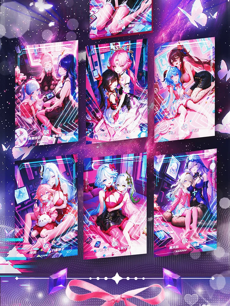 Neueste Sweet Trap Waifu Collection Boards A5-Bikini-Badeanzug-Design für ACG CCG TCG Fans Geschenk