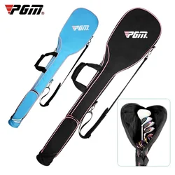 PGM Foldable Golf Gun bag package Capacity Packed 3 clubs Mini Soft club bags Shoulder men women QIAB018