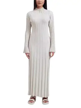 6 best sales Robe en maille côtelée - №6