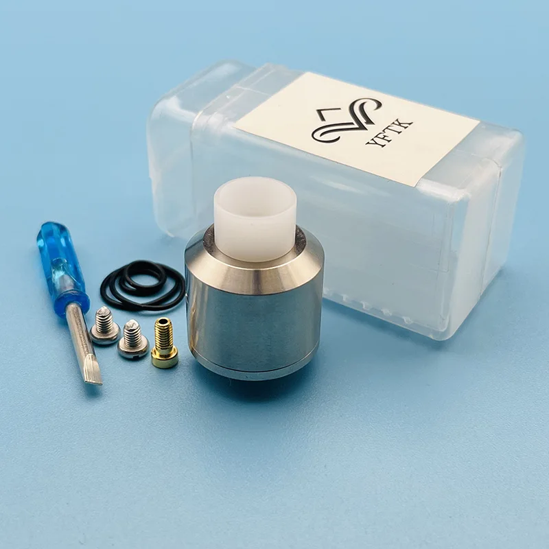 

YFTK NarDA RDA 22 мм перестраиваемый капающий 316 SS одиночные катушки для вейпа rda электронная сигарета атомайзер vs Le Dripper RDA