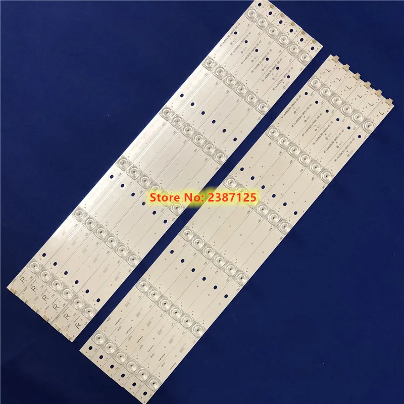 Imagem -05 - Led Backlight Strip Rf-aj550e300601r-05 Rf-aj550e30-0601l-05 a0 Lc55cug8461ks Lsc550fn13-g04 Lc-55cug8462k Hwv55162y 12 Peças