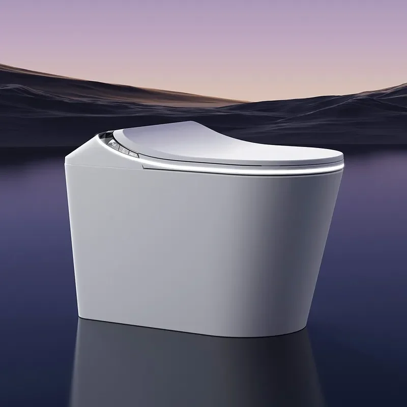 for Light Smart Toilet Foam Shield with Water Tank Front Wash Automatic for Home Hotel Bed and Breakfast