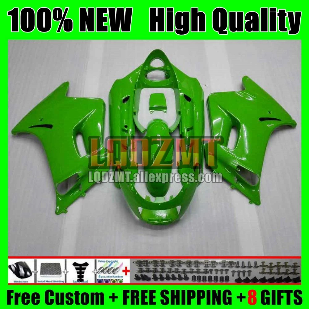 Fairing Kit For KAWASAKI NINJA ZZR-250 90-99 ZZR 250 CC 83No.180 ZZR250 90 Stock Green 91 92 93 94 1995 1996 1997 1998 1999 Body