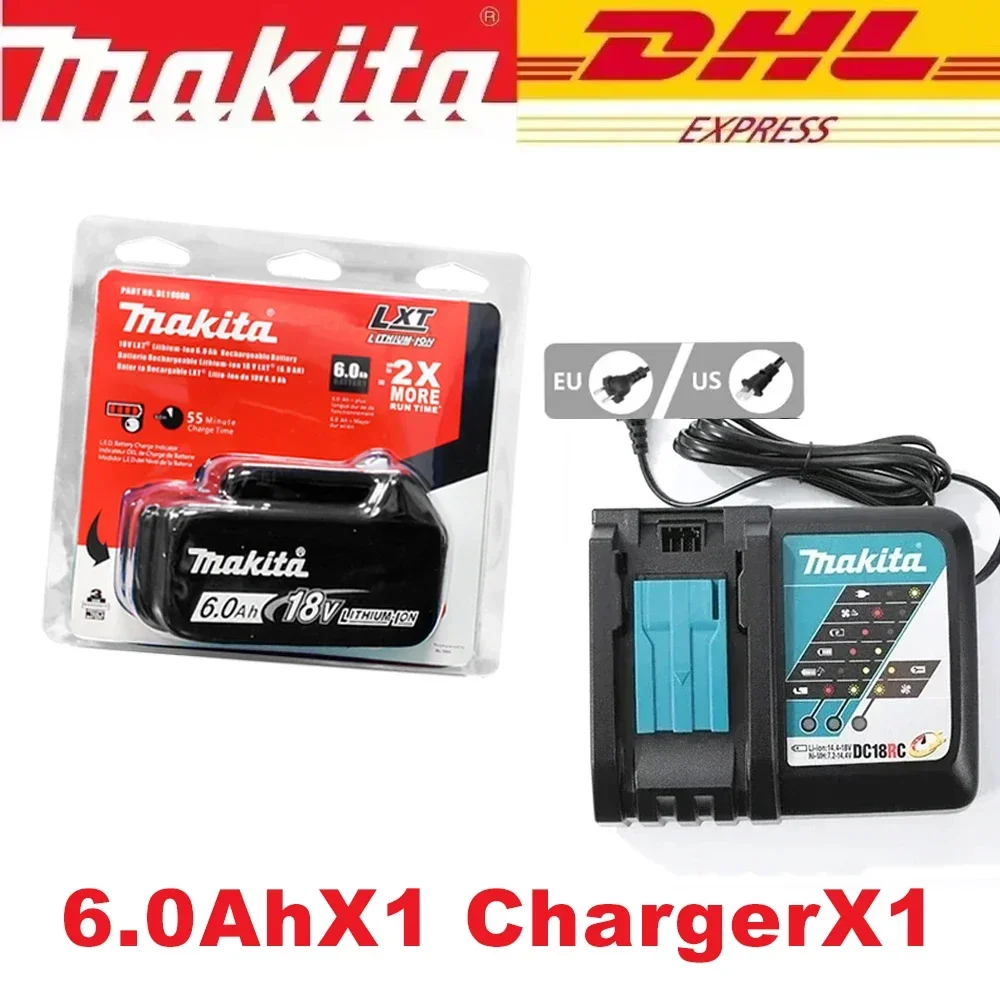 

【FAST DELIVERY】100% Original Makita 18V Battery,For Makita BL1830B BL1840B BL1850B Replacement Battery,DC18RC Chargers