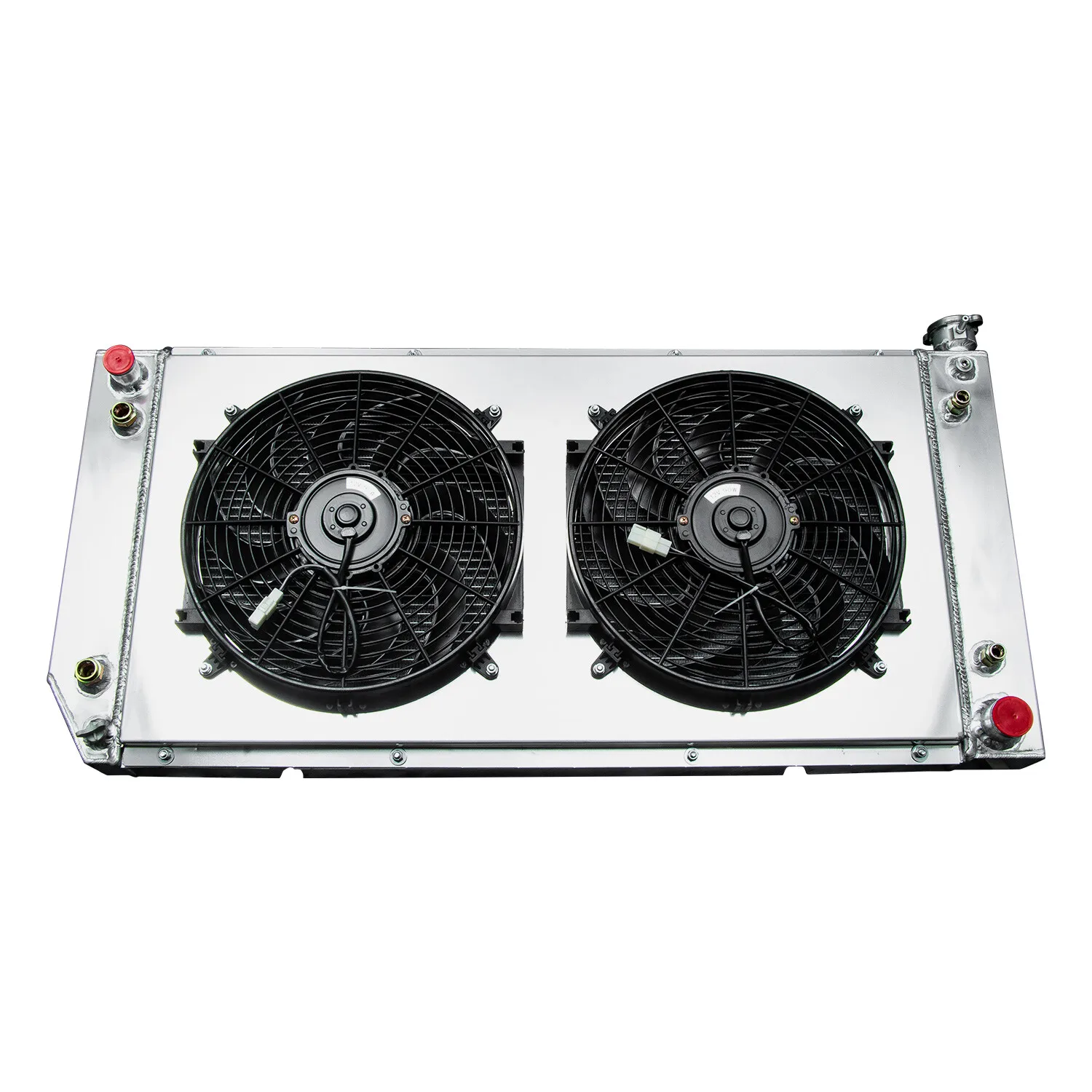 

GTGMOTO 3 Row Radiator Shroud Fan For 88-2000 Chevy C/K Series 1500,2500 5.7L/7.4L V8