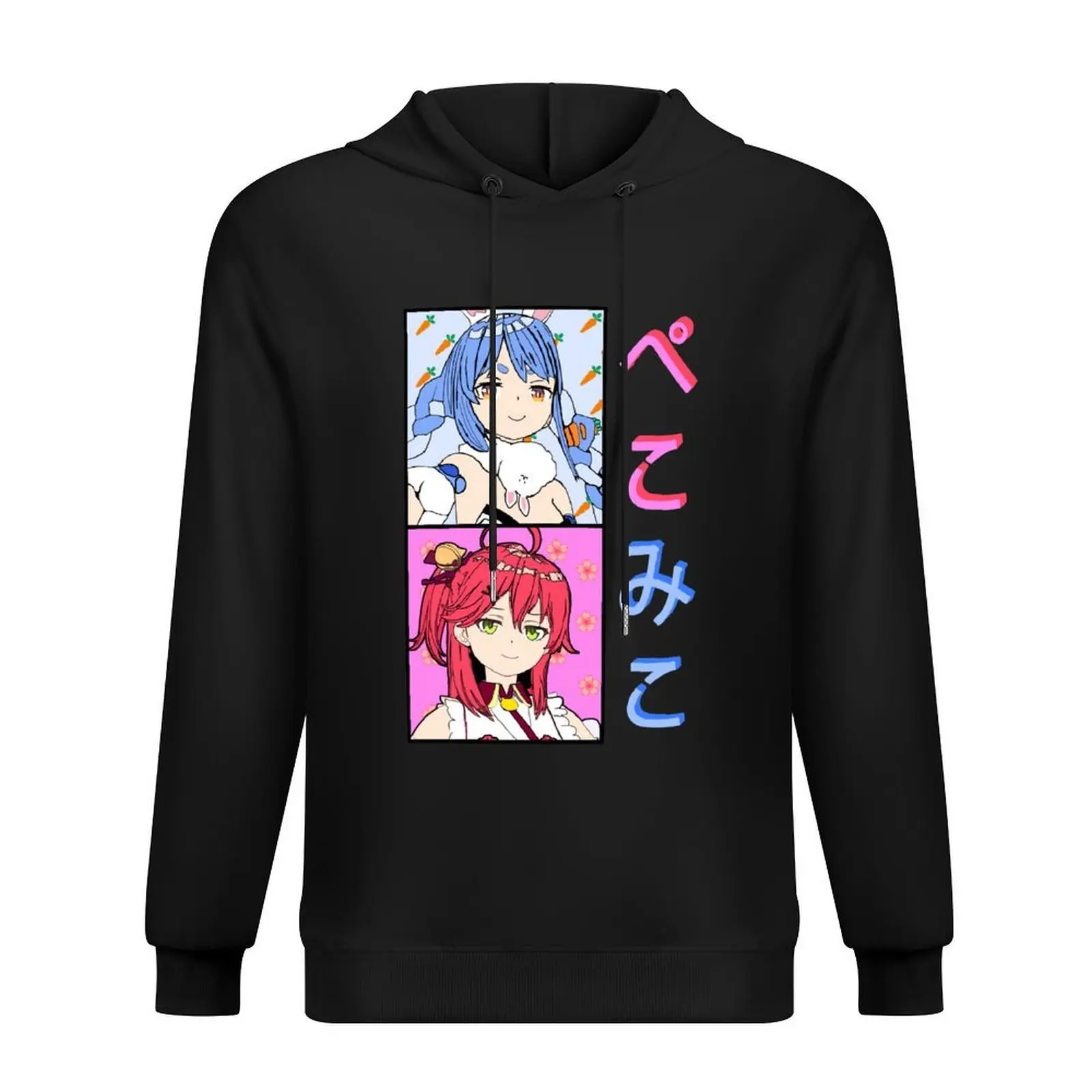 

Hololive PekoMiko Hoodie graphic t shirts men japanese style men's clothing men clothes tracksuit men