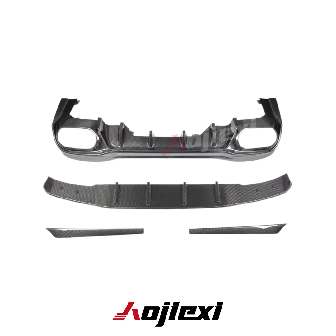 High Quality PAK Style Rear Bumper Diffuser Lip for Mercedes Benz CLA Class W118 AMG CLA45 CLA35 2020+ Rear Diffuser Splitter