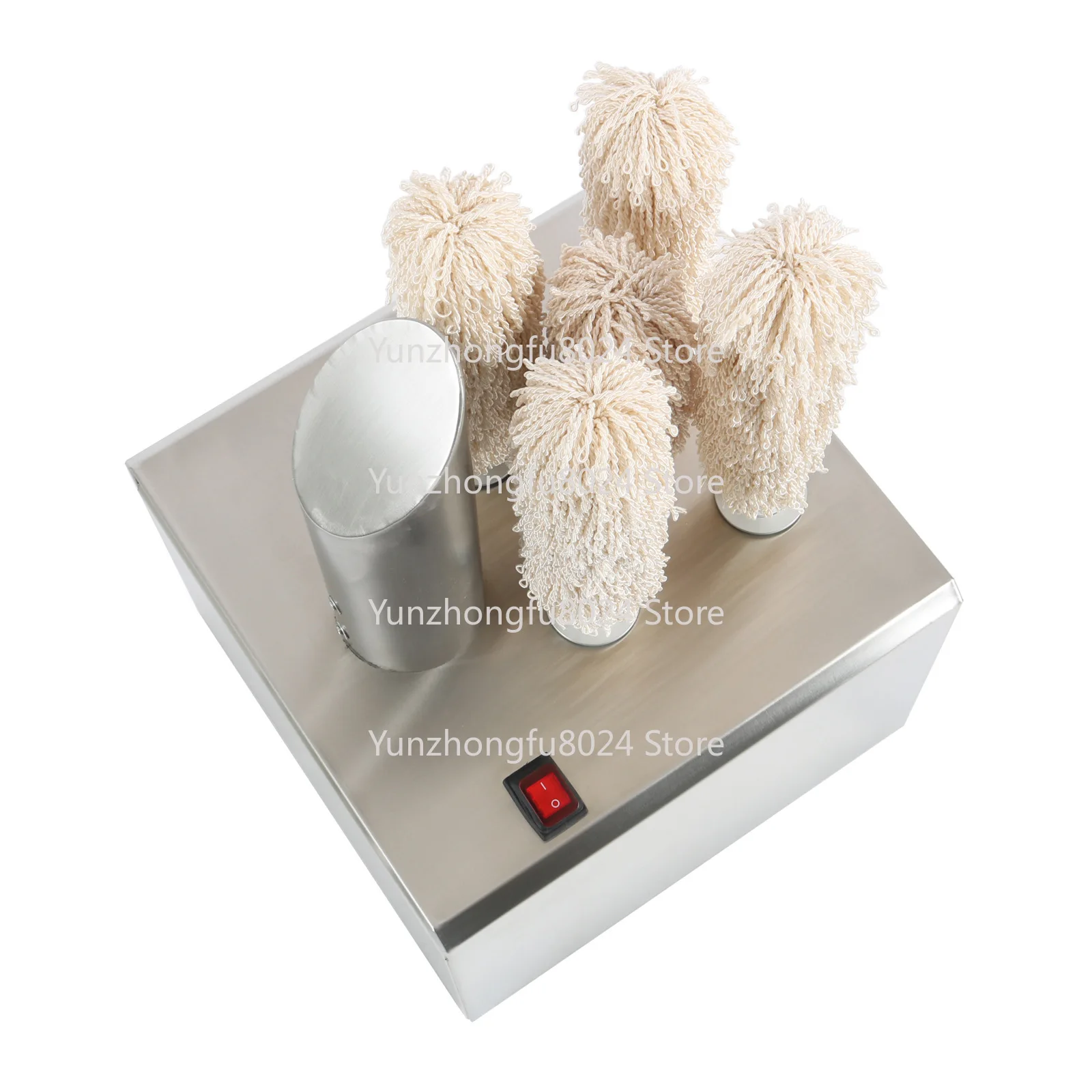 3-5-8 Head Automatic Wine Glass Polisher Coffee Cup Wiping Machine Cup Cleaning Dryer for Bar Restaurant