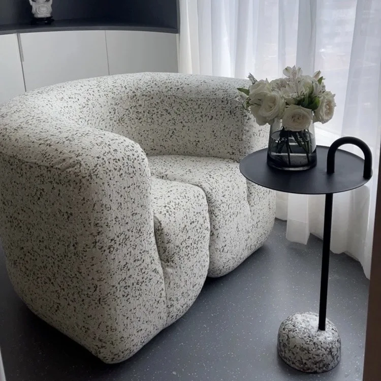 Nordic minimalistischen welle modul faust sofa kleine wohnung designer kreative einzigen freizeit stuhl Internet promi stoff