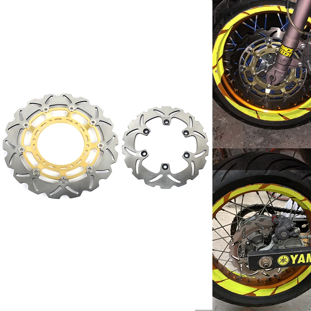 BIKINGBOY Remschijven voor achter Schijven Rotors XT660X Supermoto 04 05 06 07 08 09 10 11 12 13 14 15 16 17 18 20 21 22 23 24 25 - afbeelding 2
