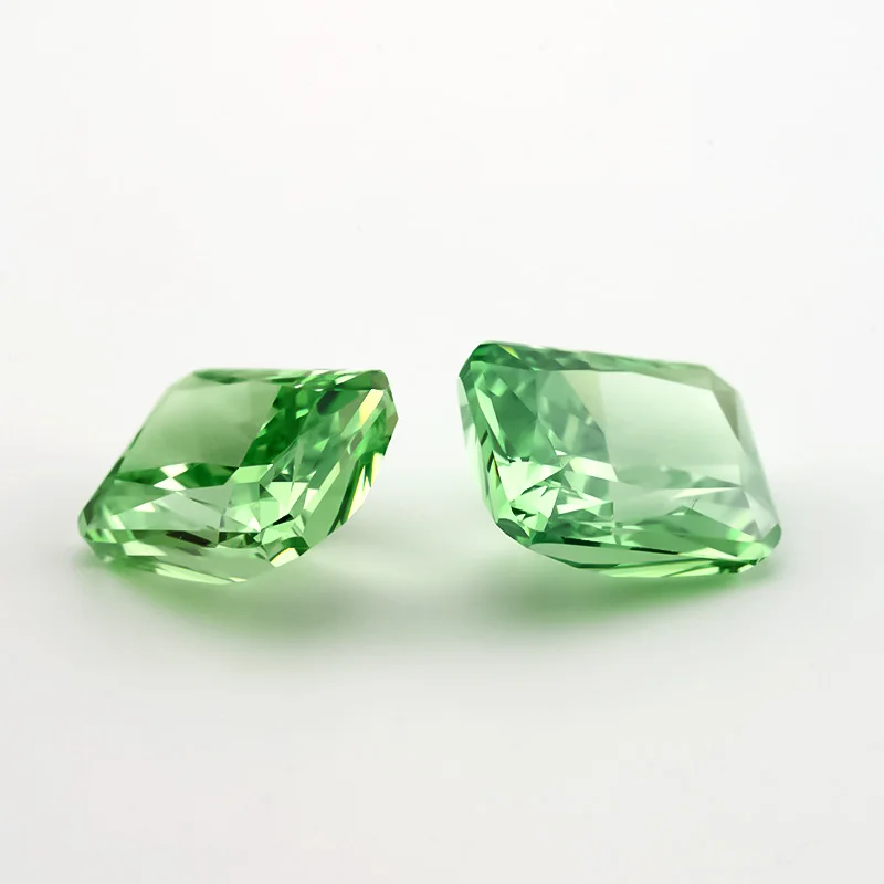 Größe 4x6mm 6x8mm 7x9mm Achteckiger Radiant Crushed Ice Cut Loser CZ-Stein AAAAA Kubisches Zirkonium Synthetischer Edelstein für Schmuck – Detail 2
