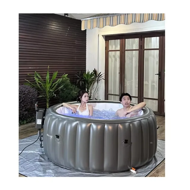 

STLF Factory Customised Luxurious Pvc Foldable Hot Tub Ice Bath Recovery Inflatable Bathtub for Adults