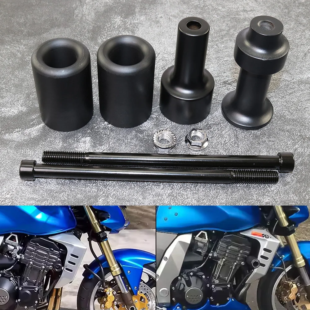 Motorrad-Rahmenschützer, Sturz- und Fallschutz, passend für Kawasaki Z1000 2003 2004 2005 2006, Zubehörteile