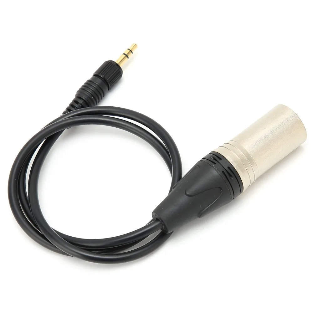 1/8inch TRS Male to 3pin XLR Male 3.5mm to 3pin XLR Cable Wireless Receiver Cable for SONY UWP V1 D11 D21 Receivers